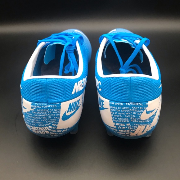 SOLD Nike Mercurial Vapor 13 Academy Blue Soccer Cleats - Picture 4 of 5